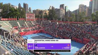 Clara Tauson DEN vs Ajla Tomljanovic AUS   - Hong Kong W125  Final 2024 -  Extended HighLights