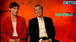 ‘Renfield’: Nicolas Cage on His 8-Hour DRACULA Transformation (Exclusive)