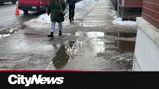 Calgary’s shift in weather bringing hazards like black ice