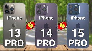 iPhone 13 Pro vs iPhone 14 Pro vs iPhone 15 Pro - A Little Different