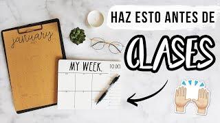 5 COSAS QUE TIENES QUE HACER ANTES DEL REGRESO A CLASES: TIPS Y TRUCOS PARA LA ESCUELA 2020