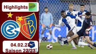 Highlights: Grasshopper Club Zürich vs FC Basel (04.02.2023)