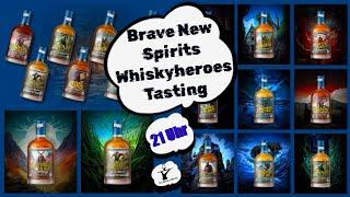 Brave New Spirits - WhiskyHeroes Tasting Teil 1 #whiskytasting #onlinetasting