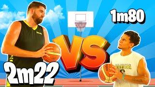 1V1 CONTRE LE PLUS GRAND BASKETTEUR DE FRANCE !