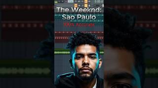 How "Sao Paulo" by Weeknd Was made (FL - Studio Remake | FLP) #flp #flremake #musicproducer