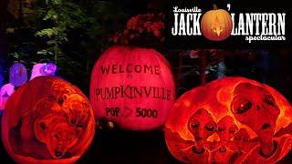 LOUISVILLE JACK O' LANTERN SPECTACULAR | Louisville, Kentucky | Pumpkin Carvings Walkthrough