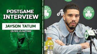 Jayson Tatum: I Have a Lot of Problems in Life, Confidence Isn't One | Celtics vs Raptors Postgame