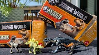 Jurassic World 2025 Minis Series 1 Codes + Unboxing and Review