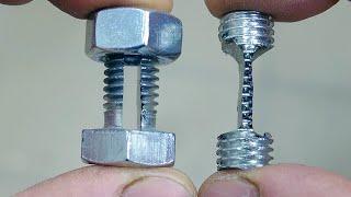 SECRETS of the BOLT and NUT!!! Which you didn't exactly know about