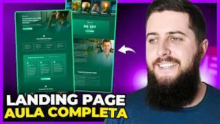 Como Criar uma LANDING PAGE Incrível em 2025 | Passo a Passo