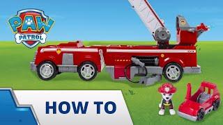 Paw Patrol - How To - Ultimate Fire Truck - Using the Ladder