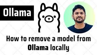 How to remove an LLM model on Ollama locally | Ollama Tutorial for Beginners | Amit Thinks