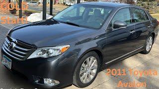 2011 Toyota Avalon Limited 16 Degree COLD Start