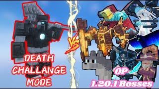 NAMELESS GUARDIAN [Death Mode & Challenge Mode] vs OP 1.20.1 Bosses