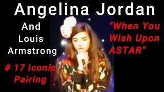 # 17 "When You Wish Upon ASTAR" Iconic Pairing of Angelina Jordan and Louis Armstrong Awesomeness!!