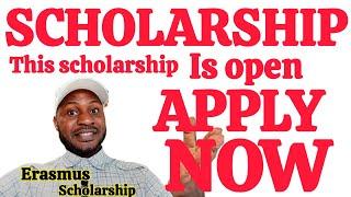 APPLY NOW|FULLY FUNDED SCHOLARSHIP|ERASMUS MUNDUS SCHOLARSHIP