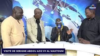 Serigne Abdoul Aziz SY Al Maktoum, frère de Serigne Moustapha SY rend visite la chaine des valeurs