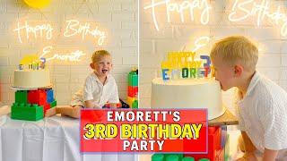 Emorett’s 3rd Birthday Party