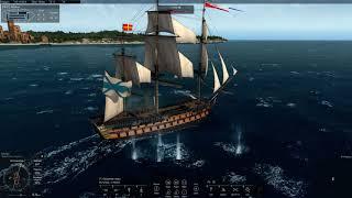 Naval Action / pvp 1 vs 2 / Redoutable vs Implacable + Rattvisan