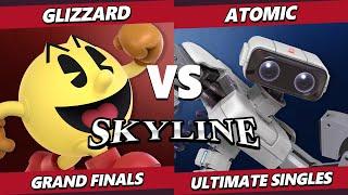 Skyline 2024 GRAND FINALS - Atomic (ROB) Vs. Glizzard (Pac-Man) Smash Ultimate - SSBU