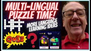 Learning Languages With Puzzles, Word Games, Quizzes, Crosswords ....