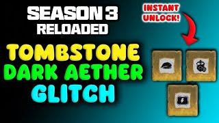 MW3 Tombstone Glitch (Dark Aether) Unlock NEW Schematics! (Season 3 Reloaded) - MW3 Zombies Glitch