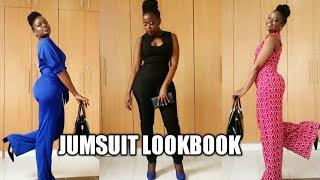 JUMSUIT LOOKBOOK 2020//HOW I STYLE MY JUMSUITS//MISS FURAHA