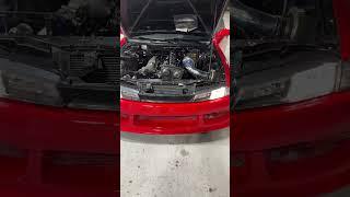NISSAN SILVIA S14 WITH RB25 REVVING #shorts #cars #nissan #silvia #s14 #rb25det #turbo #jdm #racecar