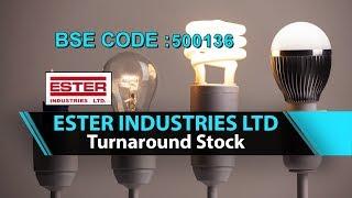 Ester Industries Ltd | Turnaround Stock | Investing | Finance | Share Market | Share Guru Weekly