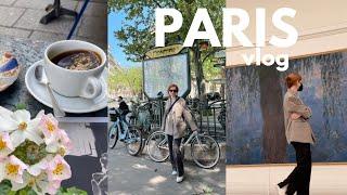 PARIS VLOG  3 weeks in France with my husband  giverny, bakeries, bookstores and bike rides