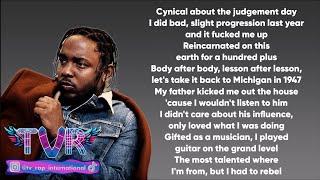 Kendrick Lamar - reincarnated (Lyrics Video)