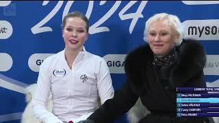 Women Free Skate 2024 Finland Figure Skating Championships