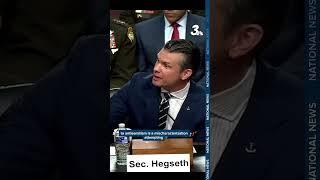 Nevada Senator Jacky Rosen questions Hegseth on Anti semitism
