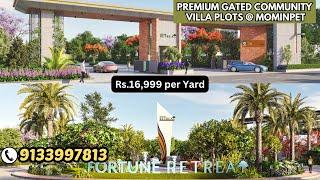 DTCP & RERA Approved || Premium Gated Community Villa Plots || Rs.16,999/- || Mominpet || Hyderabad