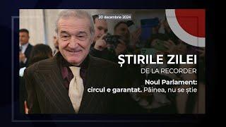 20 DECEMBRIE 2024. Noul Parlament: circul e garantat. Pâinea, nu se știe