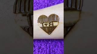 cute T️A letters tattoo mehndi design  #ytshorts #mehndi #hennatatto #trending #viralshort #love