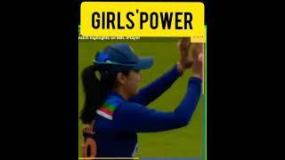 India VS England Cricket Match Girls Power  #cricketlover #favsport 