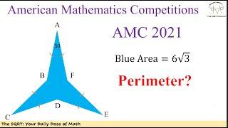 Find Perimeter --- American Mathematics Competitions (AMC) 2021