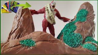 SKAR KING WITH CLAY/PLASTILINA. Monsterverse