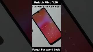 Vivo Y20 Forgot Password How to Unlock |  Vivo Y20 Forgot Password Vivo |  Y20 Forgot Pattern Lock