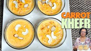 Creamy Carrot Kheer – A Unique Twist on a Classic Indian Dessert!