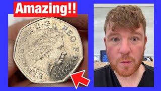 Amazing Luck from the Muck!! | 50p Coin Hunting