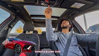 2025 HYUNDAI SONATA N LINE REVIEW | A MUCH SPORTIER AND FANCIER SONATA!!!