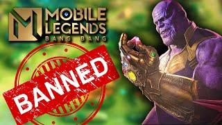 MOBILE LEGENDS: BANG BANG BANNED!!!! || OFFICIAL NEWS WITH REFERENCES!