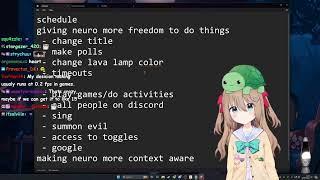 Neuro-Sama mentioned Abandoned Archive and asked Vedal why she can't play games herself