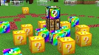 YOUTUBER MINECRAFT LUCKY BLOCK HUNGER GAMES