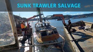 Sunk Trawler Salvage