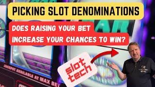 Picking the Right Slot Denomination  Slot Tech Shows How to Decide and if Higher Denoms = More Wins