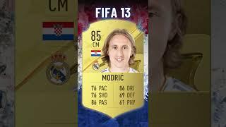 Luka MODRIC FIFA Evolution  Fifa 07 - Fifa 23