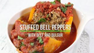 Stuffed Bell Peppers. The secret is all in the stuffing!